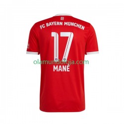 Camisola Bayern de Munique Sadio Mane 17 Homem Equipamento Primeiro 2022-2023 Manga Curta
